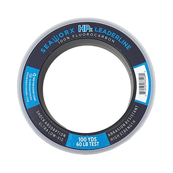 60lb HPx Fluorocarbon Leader, 100 yards
