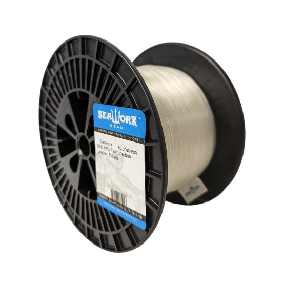 80lb HPx Fluorocarbon Leader, 500 yards