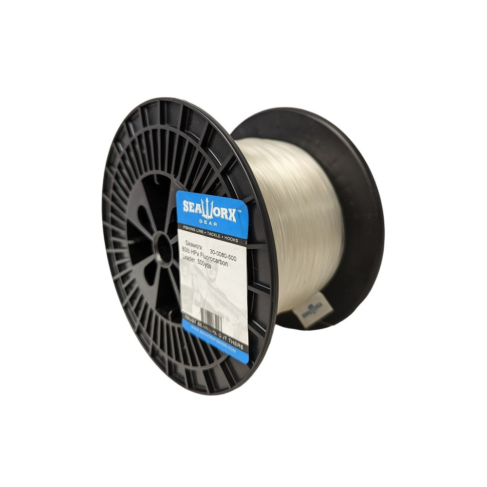 80lb HPx Fluorocarbon Leader, 500 yards