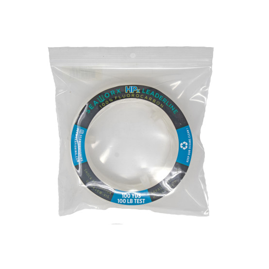 100lb HPx Fluorocarbon Leader, 100 yards