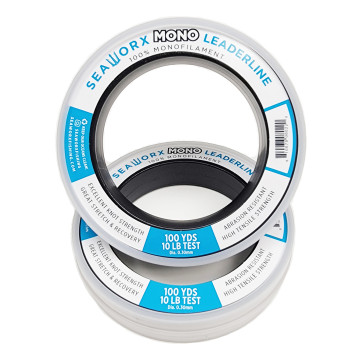  monofilament, clear, 10lb, 100 yards spool