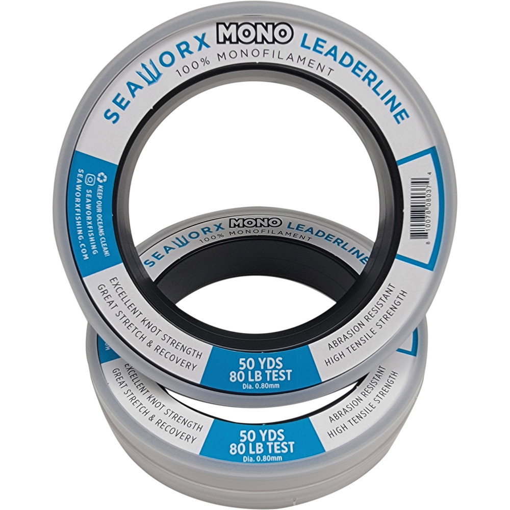  monofilament, clear, 80lb, 50yd spool