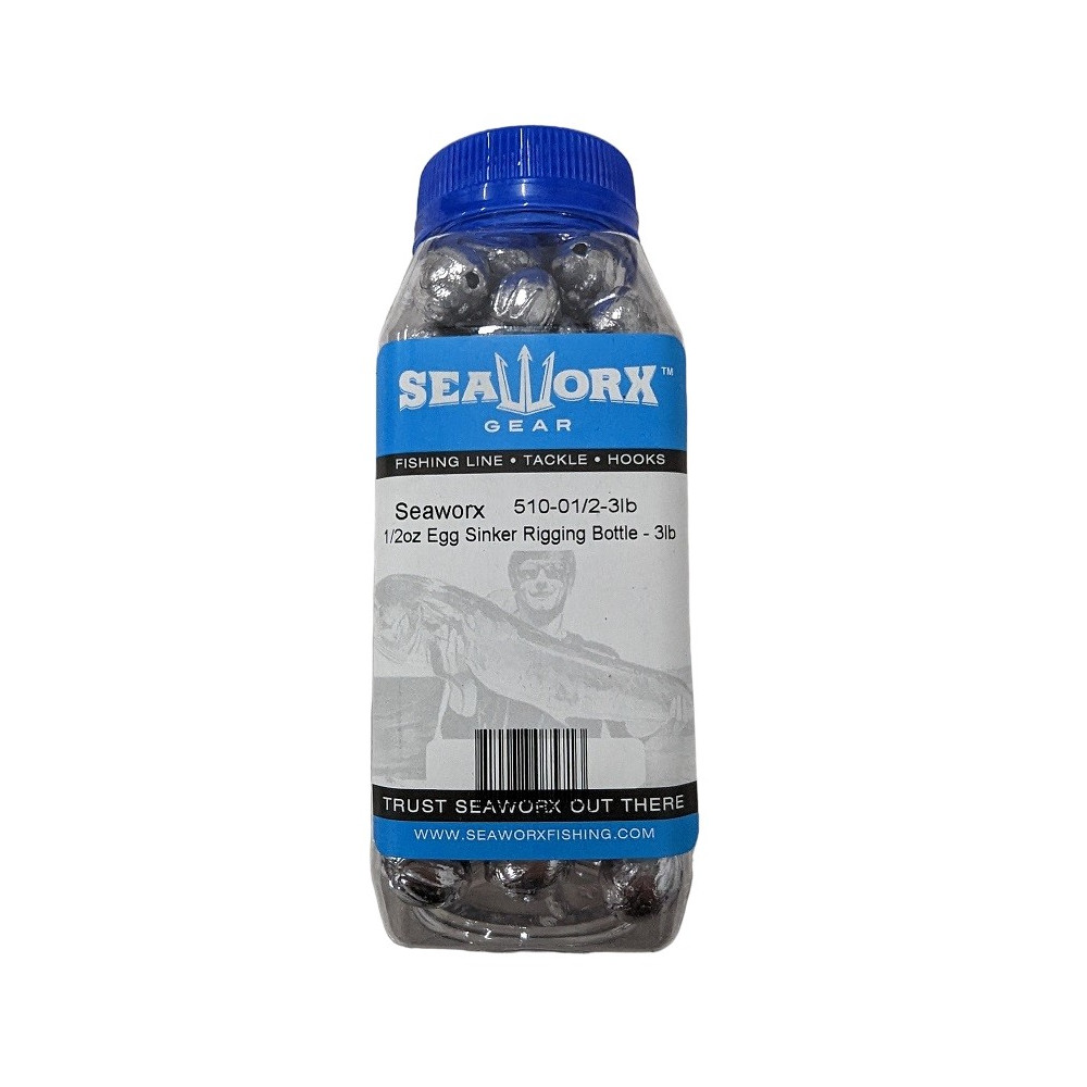 1/2oz Egg Sinker Rigging Bottle - 3lb