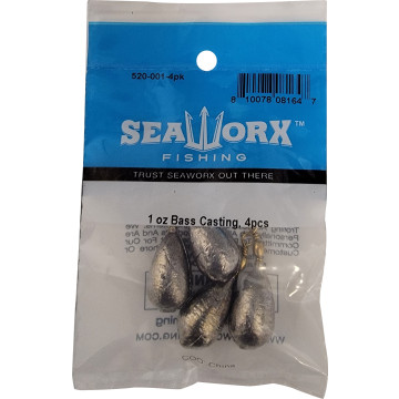 1 oz Bass Casting, 4pcs