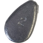 No Roll Sinker, 2oz, 5lb (40) bag