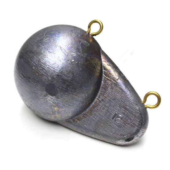 Down Rigger Ball with fin, 12lb (DR-12UN)