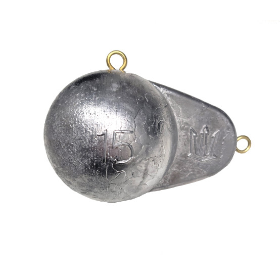 Down Rigger Ball with fin, 15lb