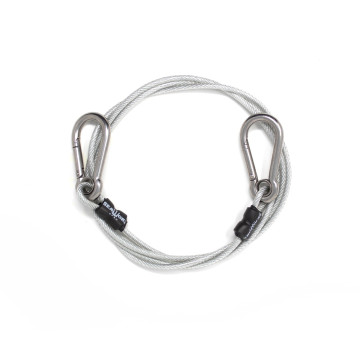  stainless steel trolling leash, 4ft