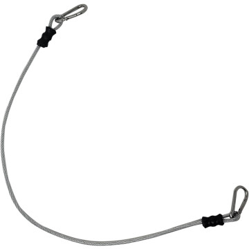 2ft Kayak/Trolling Leash, 2 Caribiners