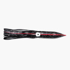 9" Squid Skirt, Flaky Black