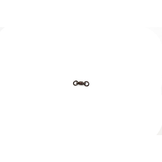 #0, 65lb, Ball Bearing Swivel w/solid ring, 12pk