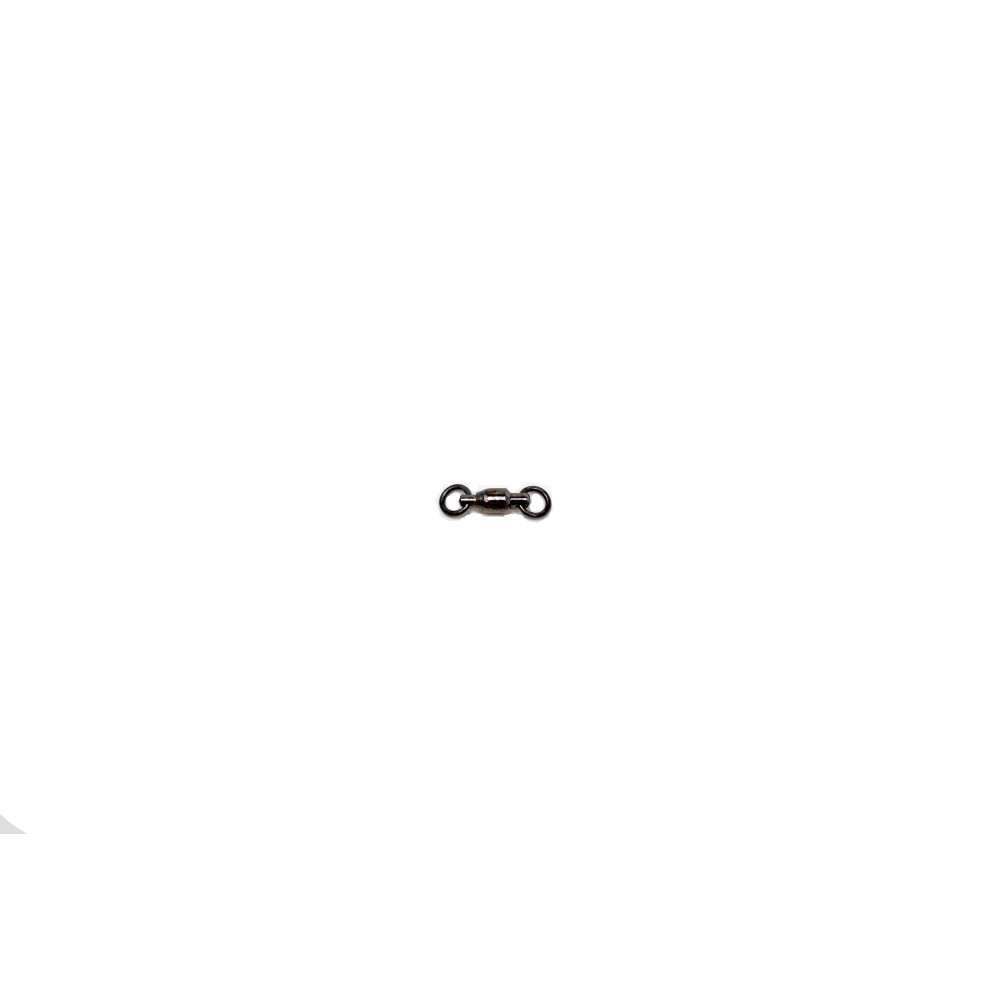 #1, 75lb, Ball Bearing Swivel w/solid ring, 12pk