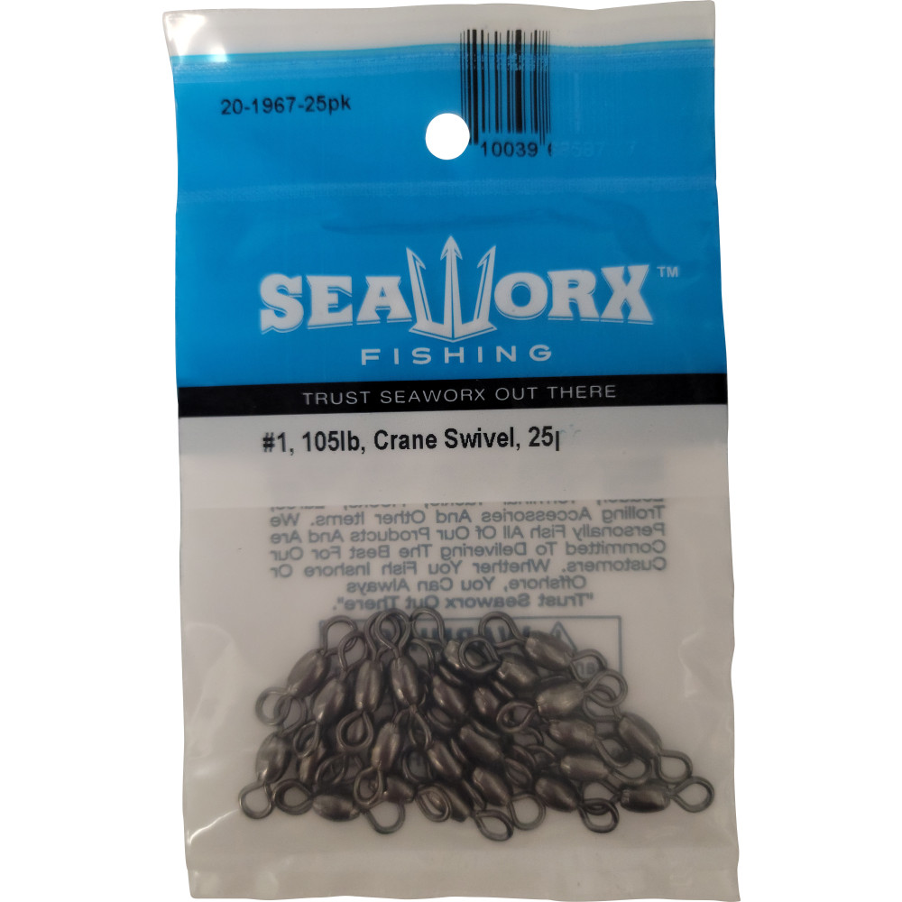 #1, 105lb, Crane Swivel, 25pk