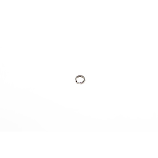 #6, 70lb, Split Ring, stainless, 10pk