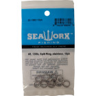 #8, 120lb, Split Ring, stainless, 10pk
