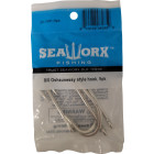 8/0 Oshaunessy style hook, 5pk