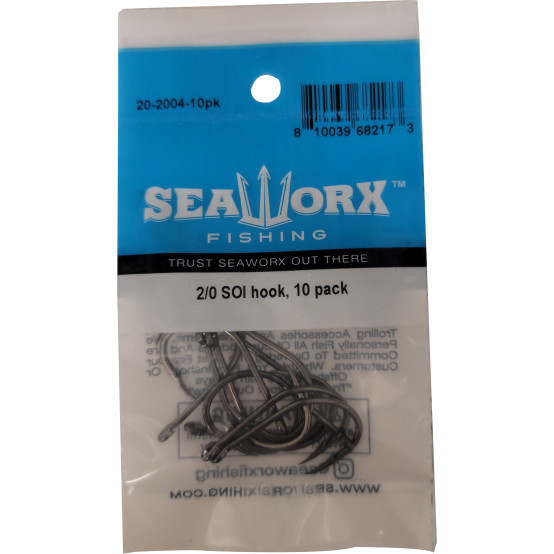 2/0 SOI hook, 10pk