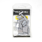 2.2mm Aluminum Crimp, 30pk