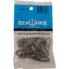 Size 6, 320lb, Stainless steel ball bearing swivel, coastlock snap, 10pk