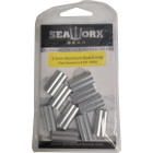 3.5mm Aluminum Dual Crimp, 10pk