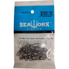 #1, 100lb, Crane Swivel, with Coastlock Snap, 10pk