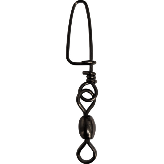 1/0, 110lb, Crane Swivel, with Coastlock Snap, 100pk