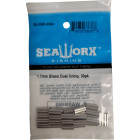 1.7mm Brass Dual Crimp, 30pk