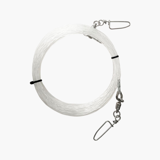 Shock Leader, 50', 250lb, with Dual Snap Swivels