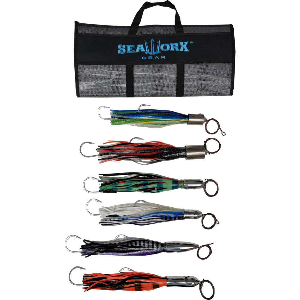  Hi Speed Trolling Set, 6 lures with bag
