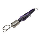 Trolling lure, (28oz) Cowbell, purple/black 12/0 hookset