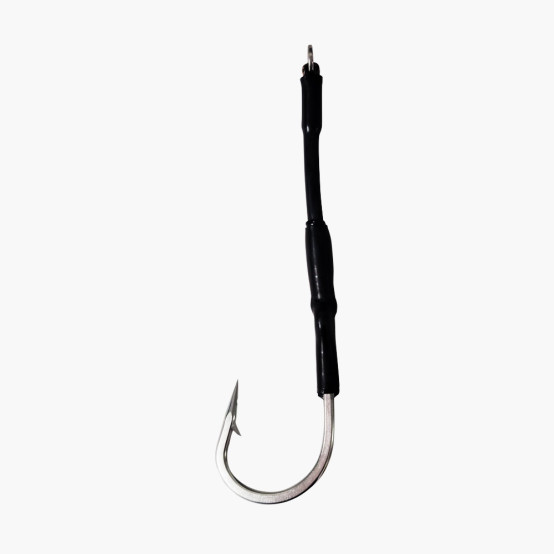 Small Single Hookset, 4.5", 6/0 Stainless Hook..