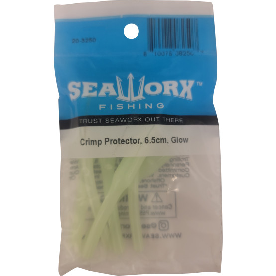 Crimp Protector, 6.5cm, Glow, 6pk