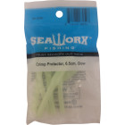 Crimp Protector, 6.5cm, Glow, 6pk