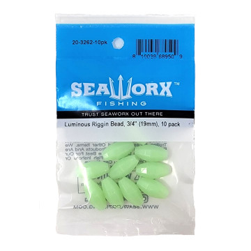 Luminous Rigging Bead, 3/4" (19mm), 10 pack