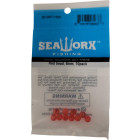 Red Bead, Round, 6mm, 10pk