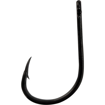 1/0 Live bait straight eye hook, 100pk