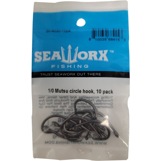 1/0 Mutsu circle hook, 10pk