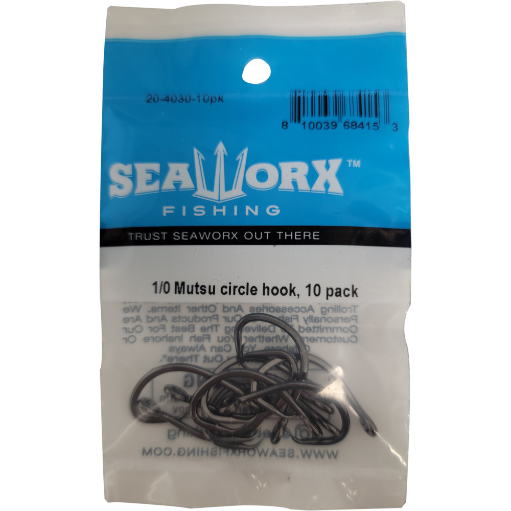 1/0 Mutsu circle hook, 10pk