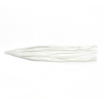 Solid Lure Cone Skirt, White, replaces TT40