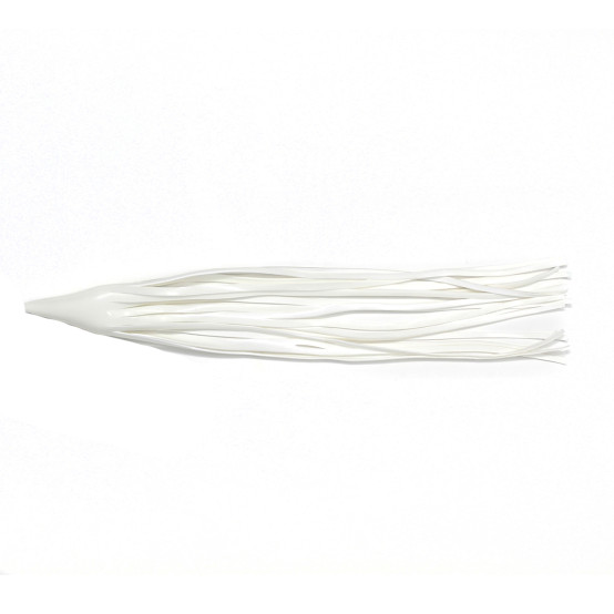 Solid Lure Cone Skirt, White, replaces TT40