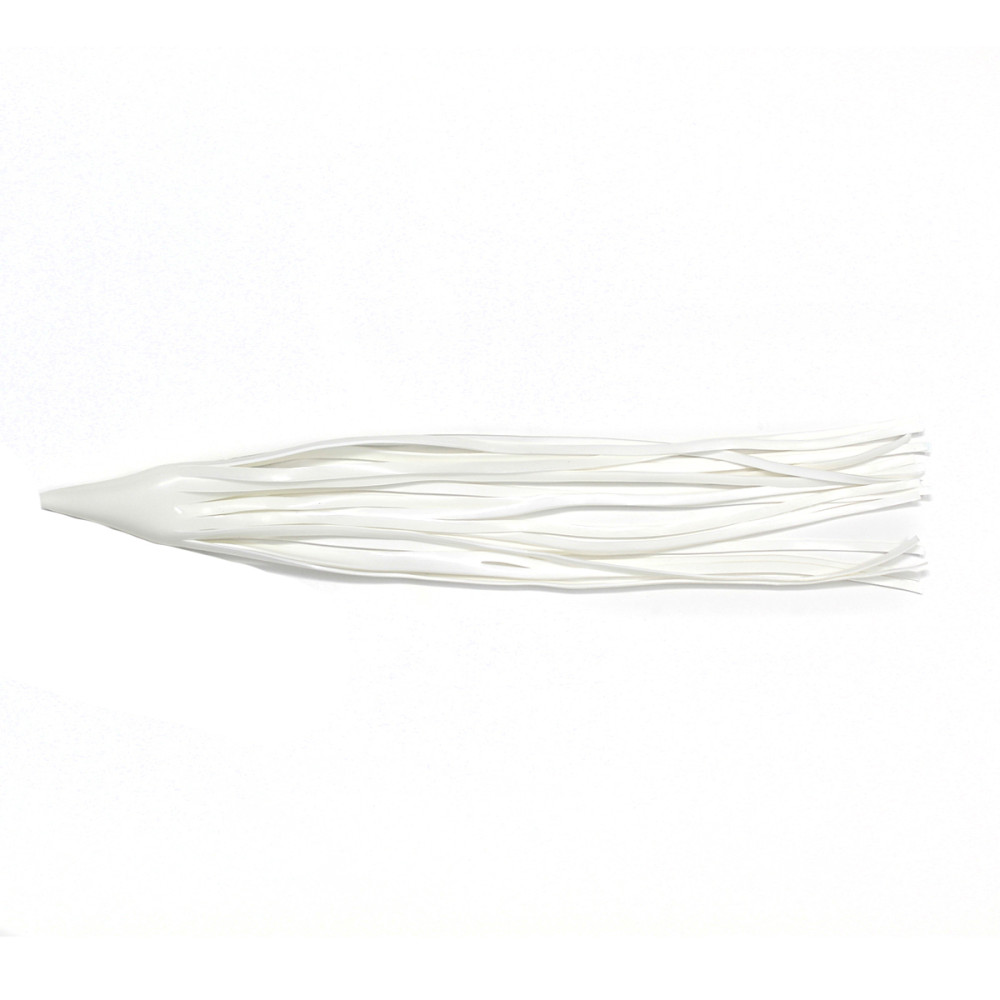Solid Lure Cone Skirt, White, replaces TT40